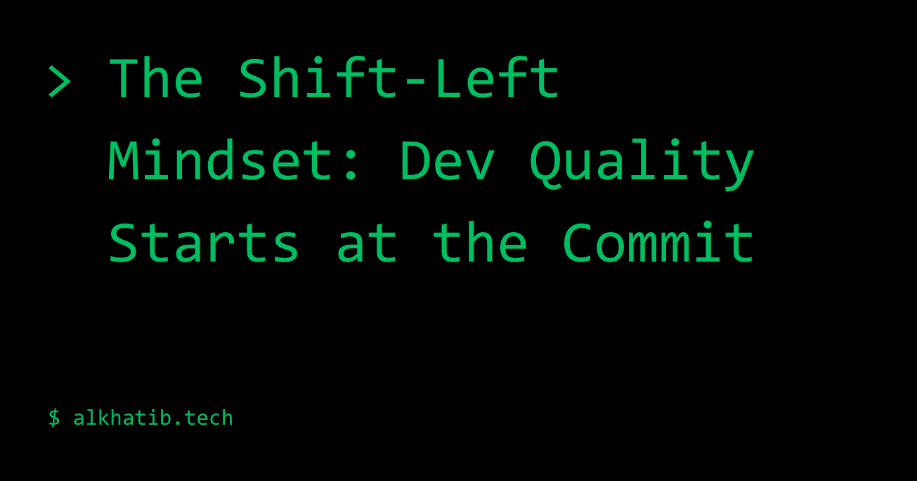 Shift-Left in the World of DevOps!